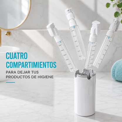 Dispensador 4 en 1 para el gimnasio